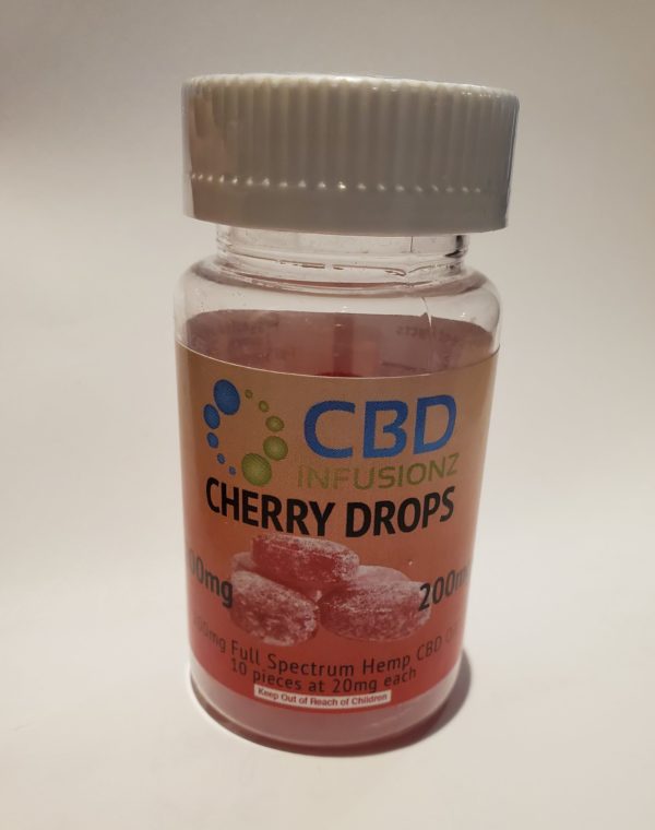 CBDinfusionz FULL SPECTRUM Drops 200mg (Cherry)