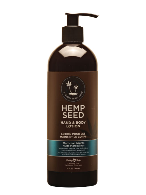 Earthly Body Hemp Seed Hand & Body Lotion 16fl Oz (Moroccan Nights ...