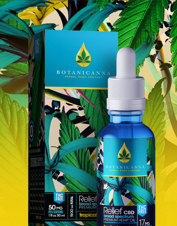 RELIEF Tropical Passion Tincture Oil